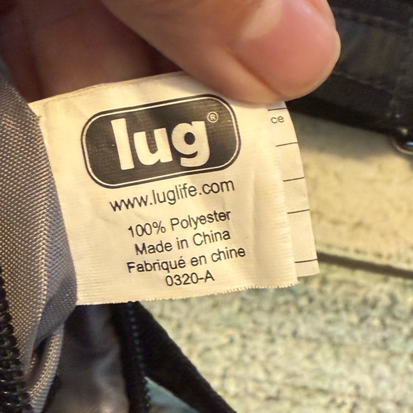 Lug black quilted small adjustable crossbody purse. - Picture 10 of 10